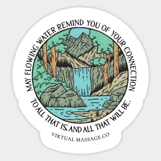 Flowing Water Sticker